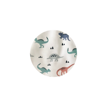 Load image into Gallery viewer, Bubs Playground's Stokke Tripp Trapp Cushion in Mighty Dinosaurs design