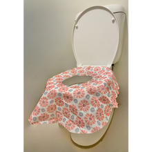 Load image into Gallery viewer, Disposable Extra Large Toilet Seat Covers - great for babies, toddlers, kids & adults for toilet training, travel, work & everyday use to keep the germs away!