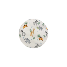 Load image into Gallery viewer, Bubs Playground's Stokke Tripp Trapp Cushion in Wild Animals design