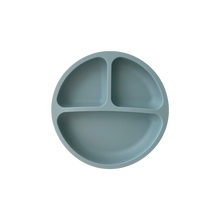 Load image into Gallery viewer, Silicone Suction Plate in Ocean Blue from Bubs Playground and Bubs Eats