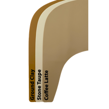 Load image into Gallery viewer, Bubs Playground Silicone Placemat for Stokke Tripp Trapp Chair in Coffee Latte, Stone Taupe & Ground Clay