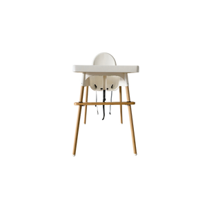 Bamboo Footrest with Bamboo Leg Wraps for IKEA Antilop Highchair