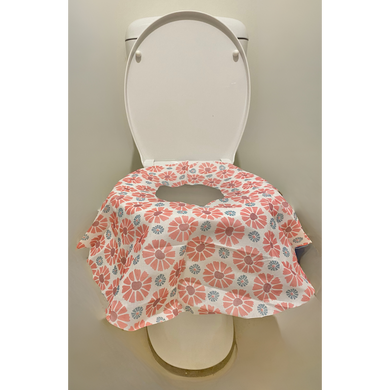 Disposable Extra Large Toilet Seat Covers - great for babies, toddlers, kids & adults for toilet training, travel, work & everyday use to keep the germs away!