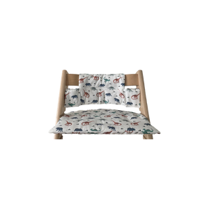 Bubs Playground's Stokke Tripp Trapp Cushion in Mighty Dinosaurs