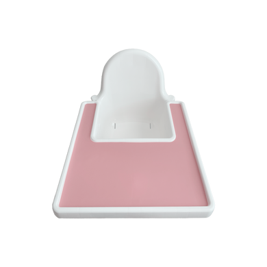 Silicone Placemat for IKEA Antilop Highchair in Candy Pink from Bubs Playground and Bubs Eats