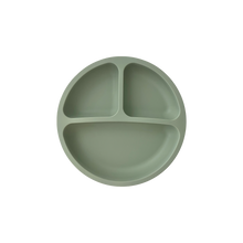 Load image into Gallery viewer, Silicone Suction Plate in Forest Green from Bubs Playground and Bubs Eats  Edit alt text

