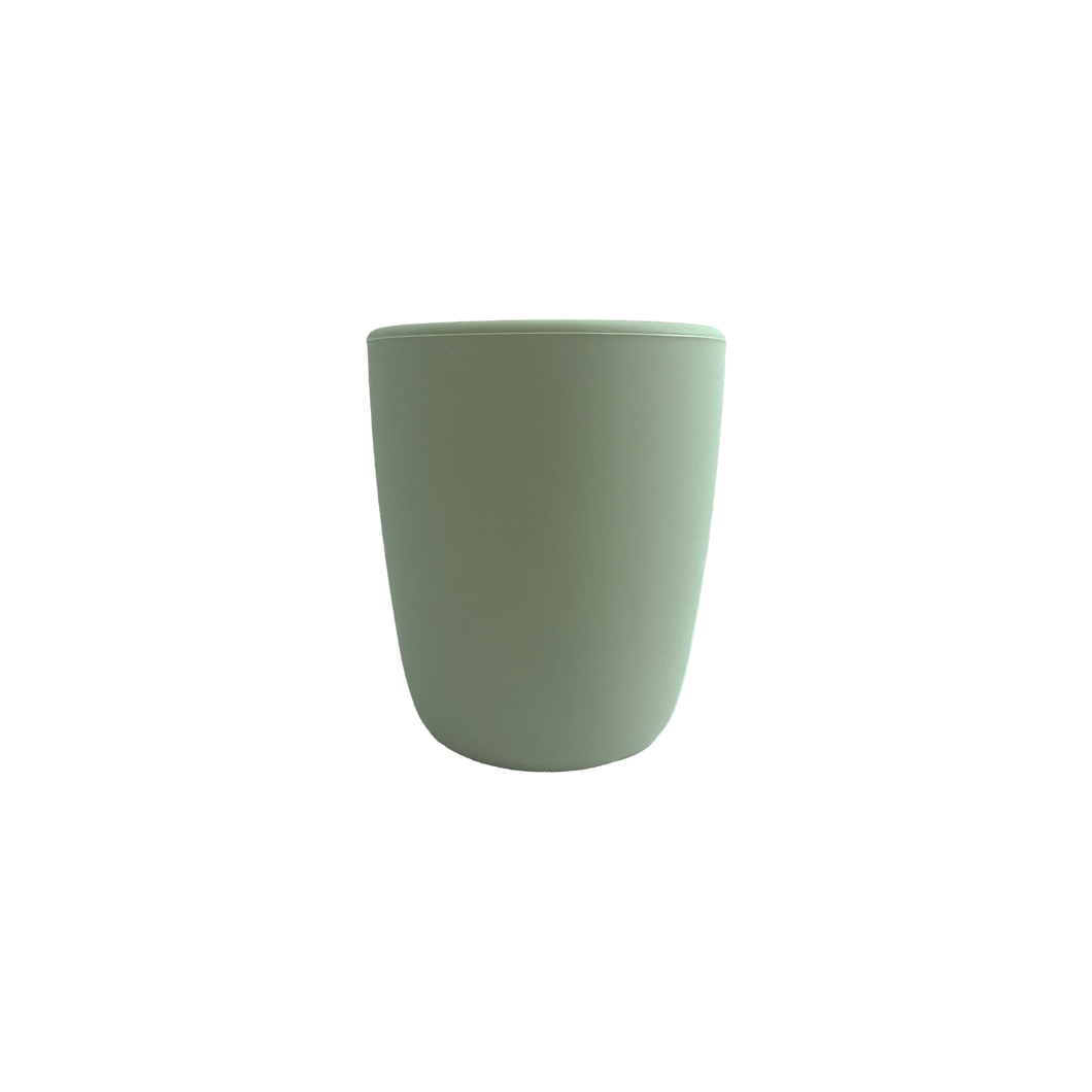 Silicone Cup in Forest Green from Bubs Playground and Bubs Eats