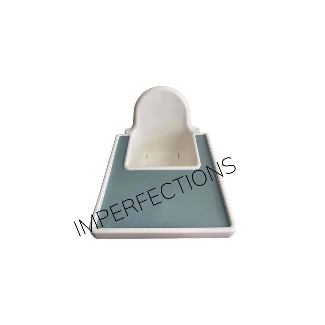 IMPERFECTIONS - Placemat for IKEA Antilop Highchair: Ocean Blue