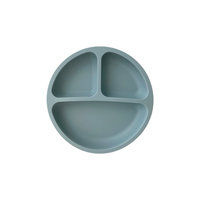 Silicone Suction Plate in Ocean Blue from Bubs Playground and Bubs Eats