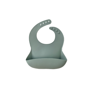 Silicone Bib in Ocean Blue from Bubs Playground and Bubs Eats