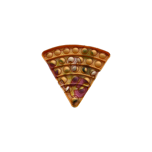 Bubs Playground pizza various types colours bubble pop it sensory fidget toy purple salami