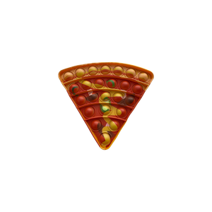 Bubs Playground pizza various types colours bubble pop it sensory fidget toy red tomato