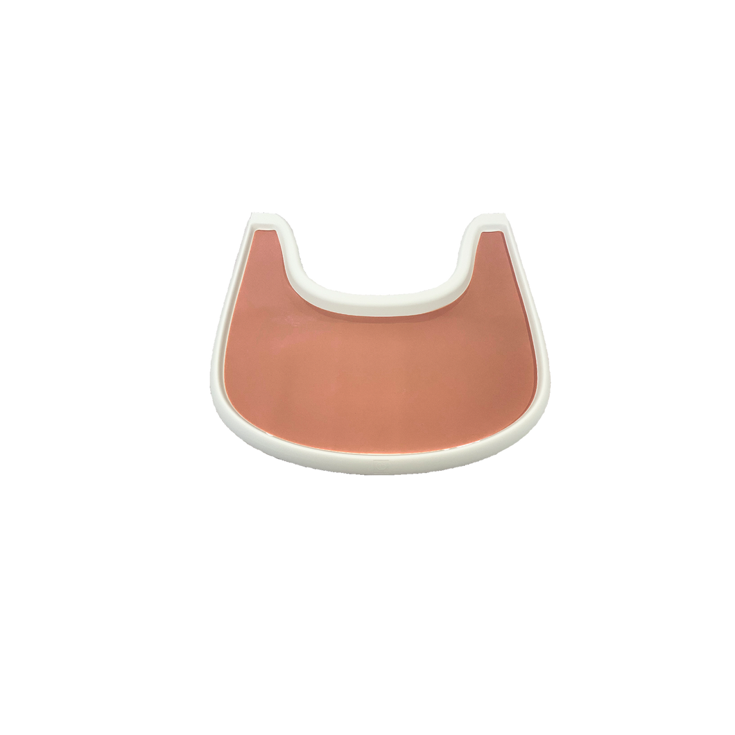 Bubs Playground's silicone placemats for Stokke Tripp Trapp Chair & Stokke Tray in Sunrise Pink are great for babies, toddlers & kids starting solids & BLW!